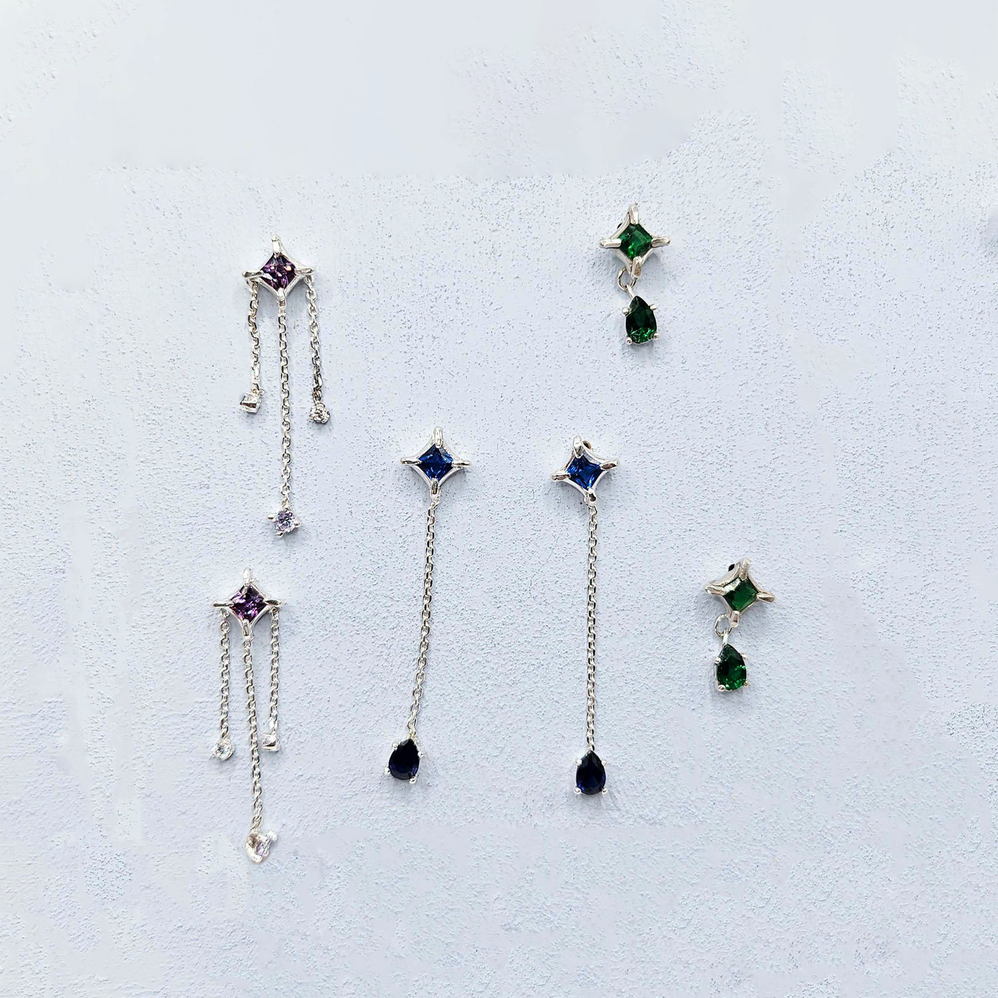 Pendientes Colgante Estrellas