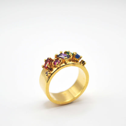 Anillo Lluvia de Color